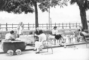 A Dunakorz�, 1948 augusztus, D'Isoz Lajos felv�tele, Magyar Nemzeti M�zeum T�rt�neti F�nyk�pt�ra