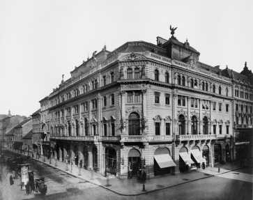 A Semmelweis utcai Orsz�gos Kaszin�, 1890-es �vek, ismeretlen felv�tele