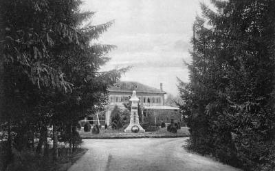 Erzs�bet kir�lyn� gyulai szobra, 1910-es �vek, k�peslap, mag�ntulajdon
