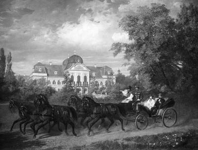 Barab�s Mikl�s: G�d�ll� �s az �tfogat� equipage. 1859. Mag�ntulajdon, Ker�nyi Zolt�n felv�tele