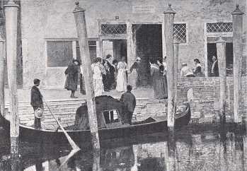 A JEGYESEK T�VOZ�SA GIACOMO FAVRETTO FESTM�NYE T. S. FORBES GY�JTEM�NY�BEN LONDONBAN