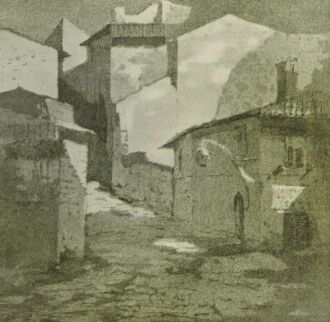 UTCAR�SZLET ASSISIBAN RAKSS�NYI DEZS� AKVATINT�JA