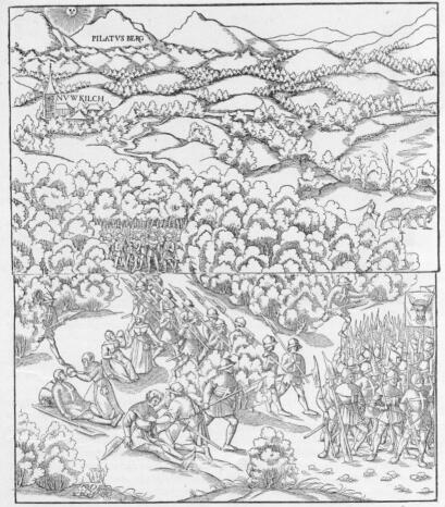A SEMPACHI CSATA 1386-BAN DEUTSCH HANS RUDOLF MANUEL FAMETSZETE (XVI. SZ�ZAD)