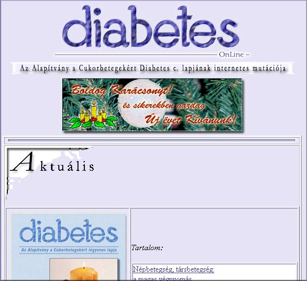 Diab�tesz Online 2004.07.01.