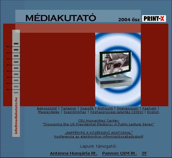 M�diakutat� 2004.10.21.