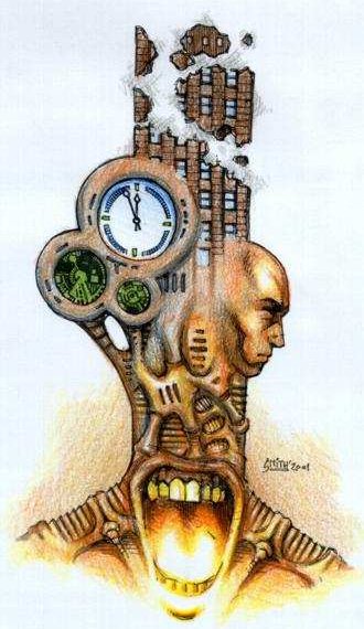 Jos� Alexander Nogueira: Fejf�j�s -- Grafika &copy; Kov�cs P�ter (Smith)