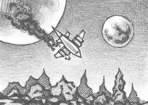 Csaba Zolt�n: A kabin -- Grafika &copy; Kov�cs P�ter (Smith)