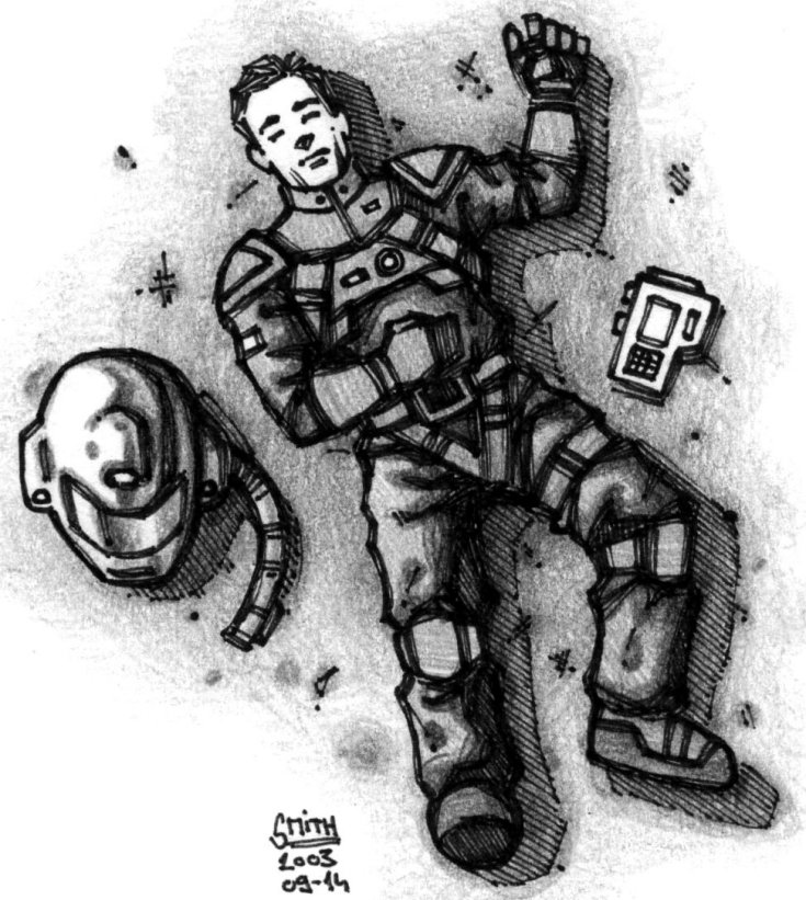 Csaba Zolt�n: A kabin -- Grafika &copy; Kov�cs P�ter (Smith)