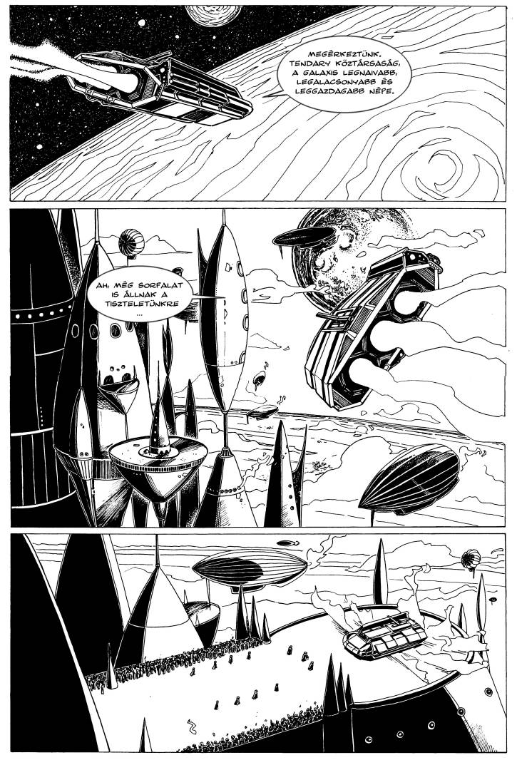 Angyali b�ke - �rta �s rajzolta Pilcz Roland - �j Galaxis 5. sz�m