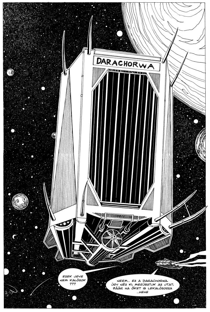 Angyali b�ke - �rta �s rajzolta Pilcz Roland - �j Galaxis 5. sz�m