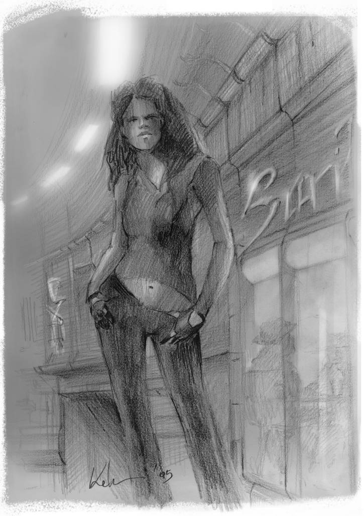 Bajzafi Ferenc: Susanne - illusztr�ci� - Grafika &copy; K�meri Csaba