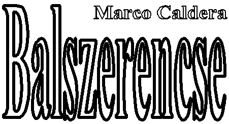 Marco Caldera (Jobbágy Tibor): Balszerencse - fejléc