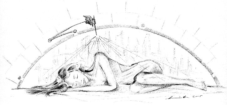 Csupor B�la: Bernie - illusztr�ci� - Grafika &copy; Heim Attila