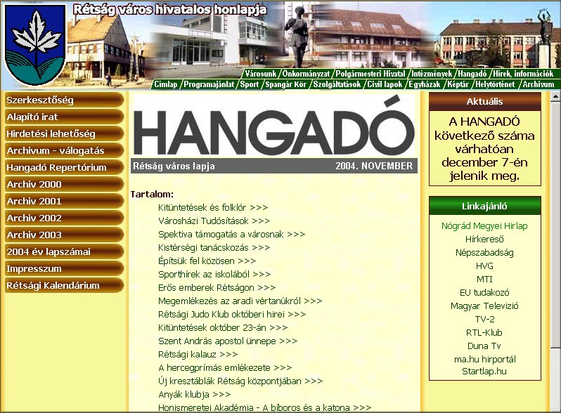Hangad� 2004.11.19.