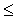kisebb/egyenl�