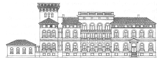 The old Physics Block of the
Budapest University (1899-1999), designed by Prof. Roland Eötvös