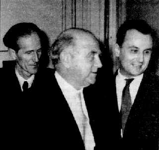 W. Heisenberg 1964-ben az ELTE Elm�leti Fizikai
Tansz�k�n.