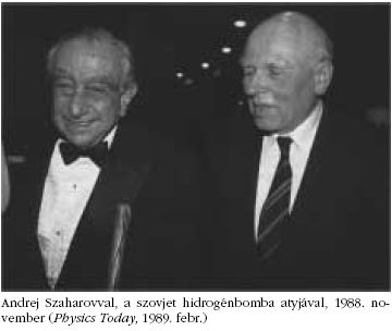 A. Szaharovval ....