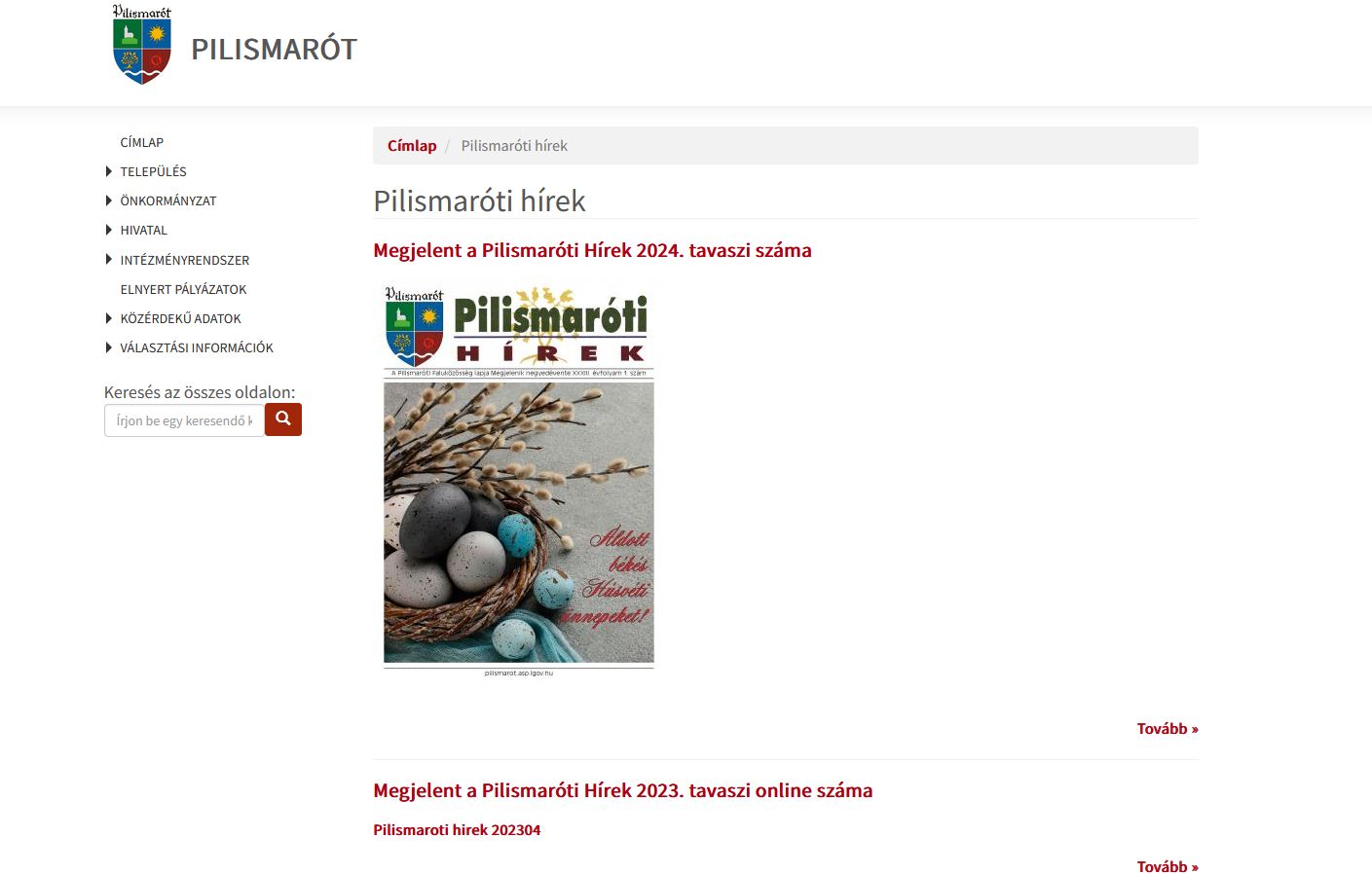 Pilismar�ti h�rek 2024.07.30.