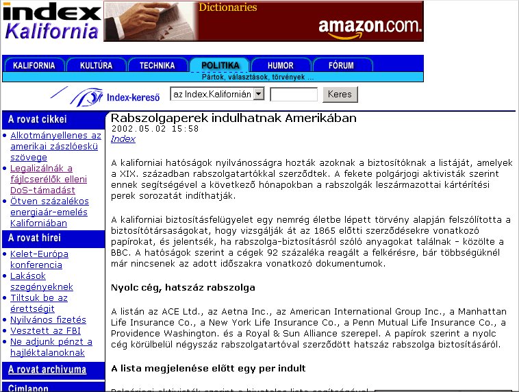 Index Kalifornia 2005.04.28.