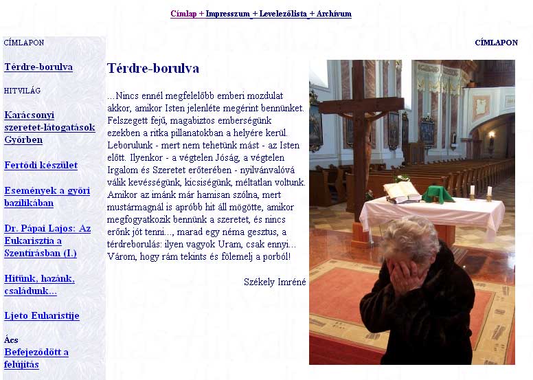Hitvall�s 2005.05.01.
