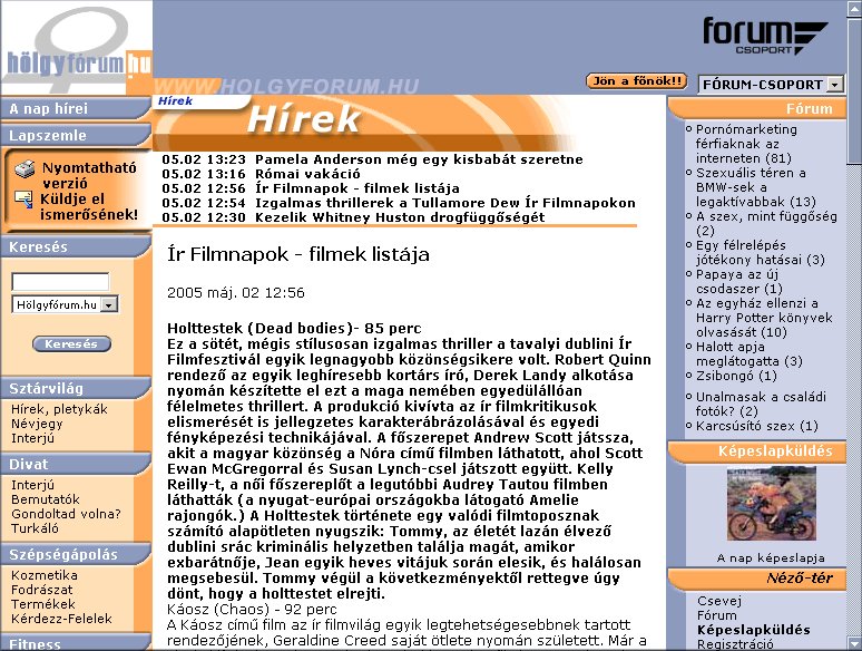 H�lgyf�rum 2005.05.02.
