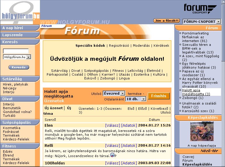 H�lgyf�rum 2005.05.02.