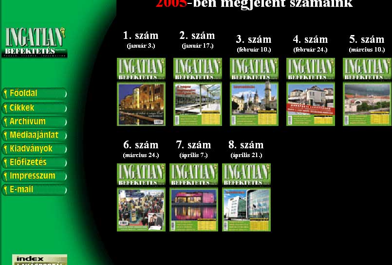 Ingatlan Befektet�s 2005.05.10.