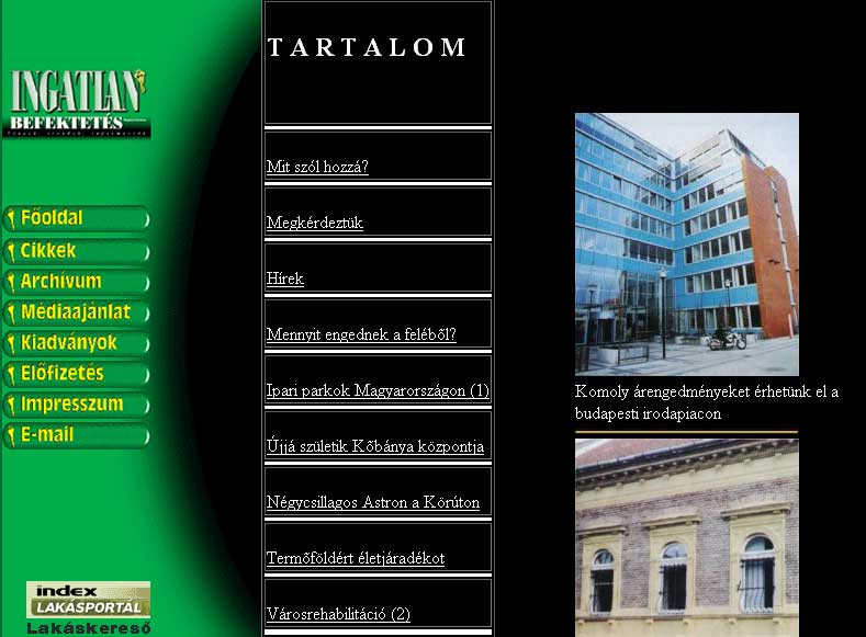 Ingatlan Befektet�s 2005.05.10.