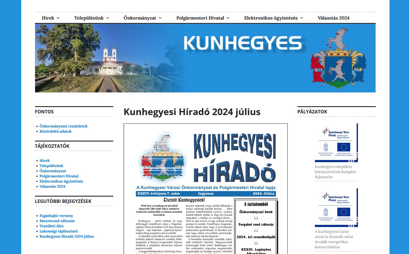 Kunhegyesi h�rad� 2024.08.01.