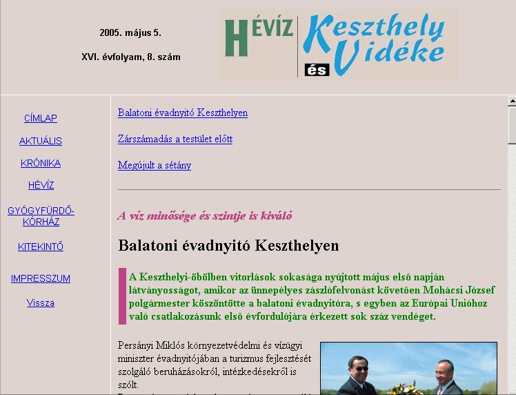 H�v�z, Keszthely �s Vid�ke 2005.05.18.