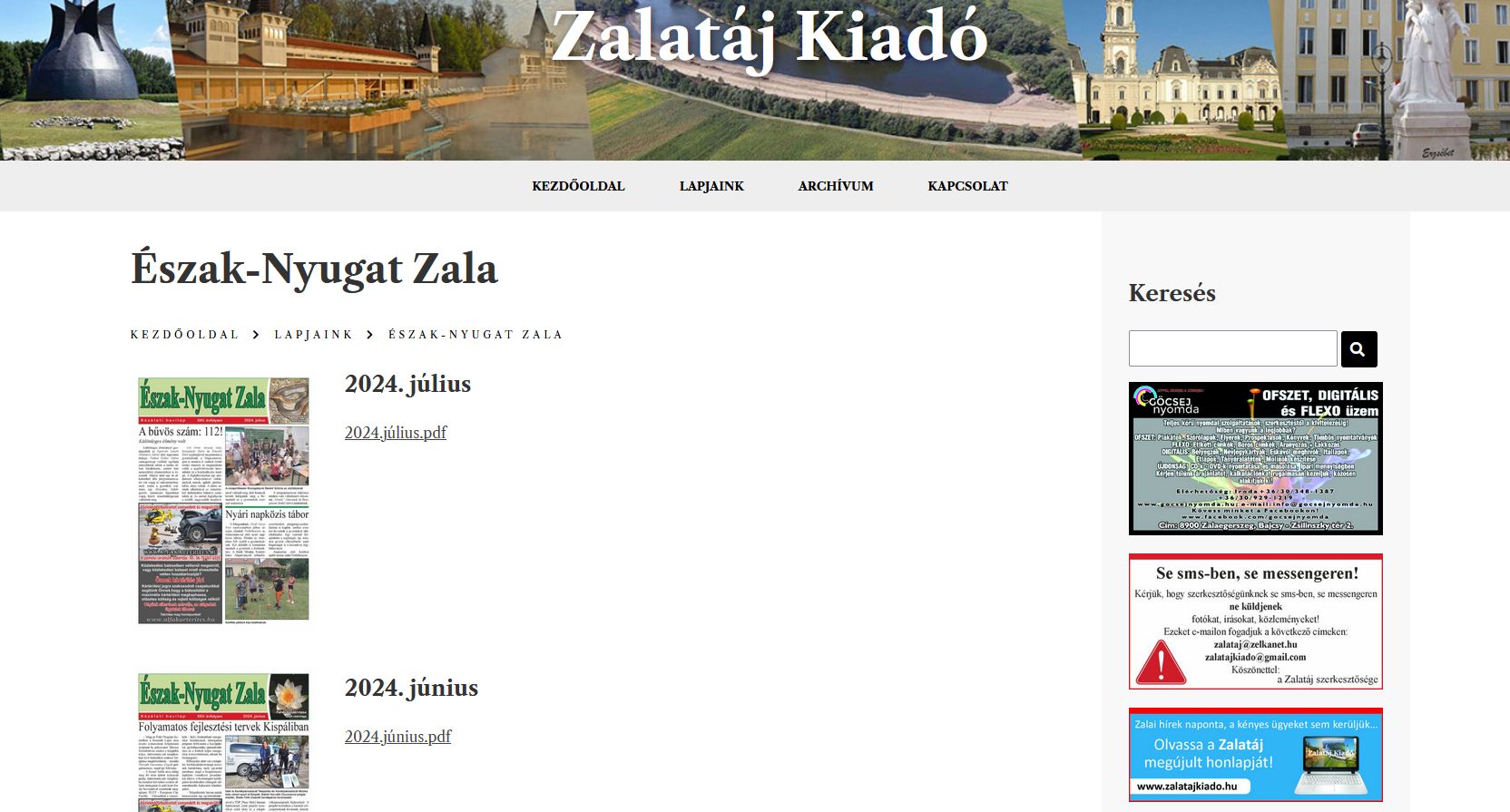 �szak-nyugat Zala 2024.08.15.