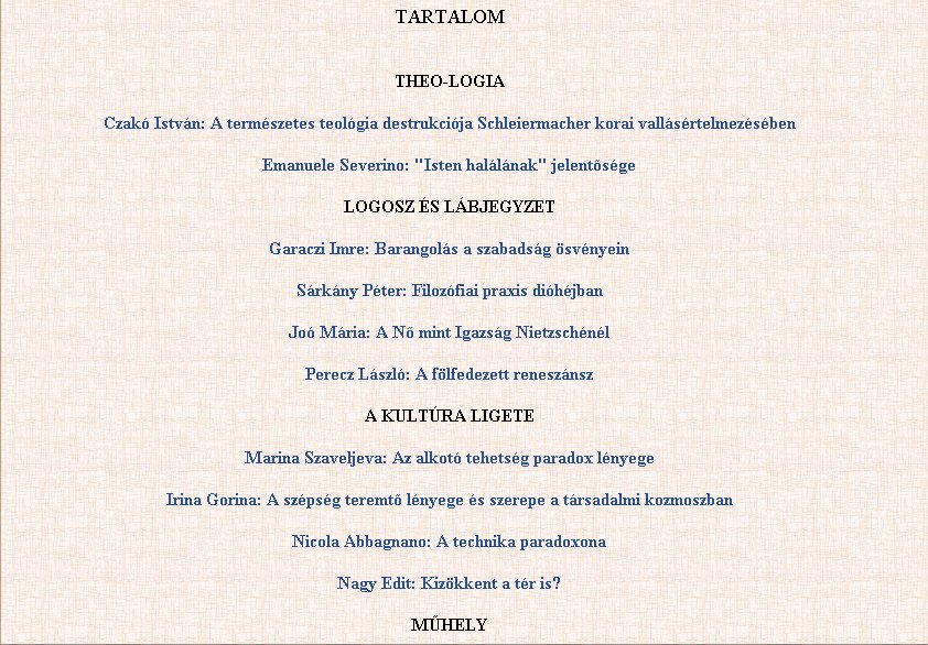 Pro Philosophia F�zetek 2005.08.05.
