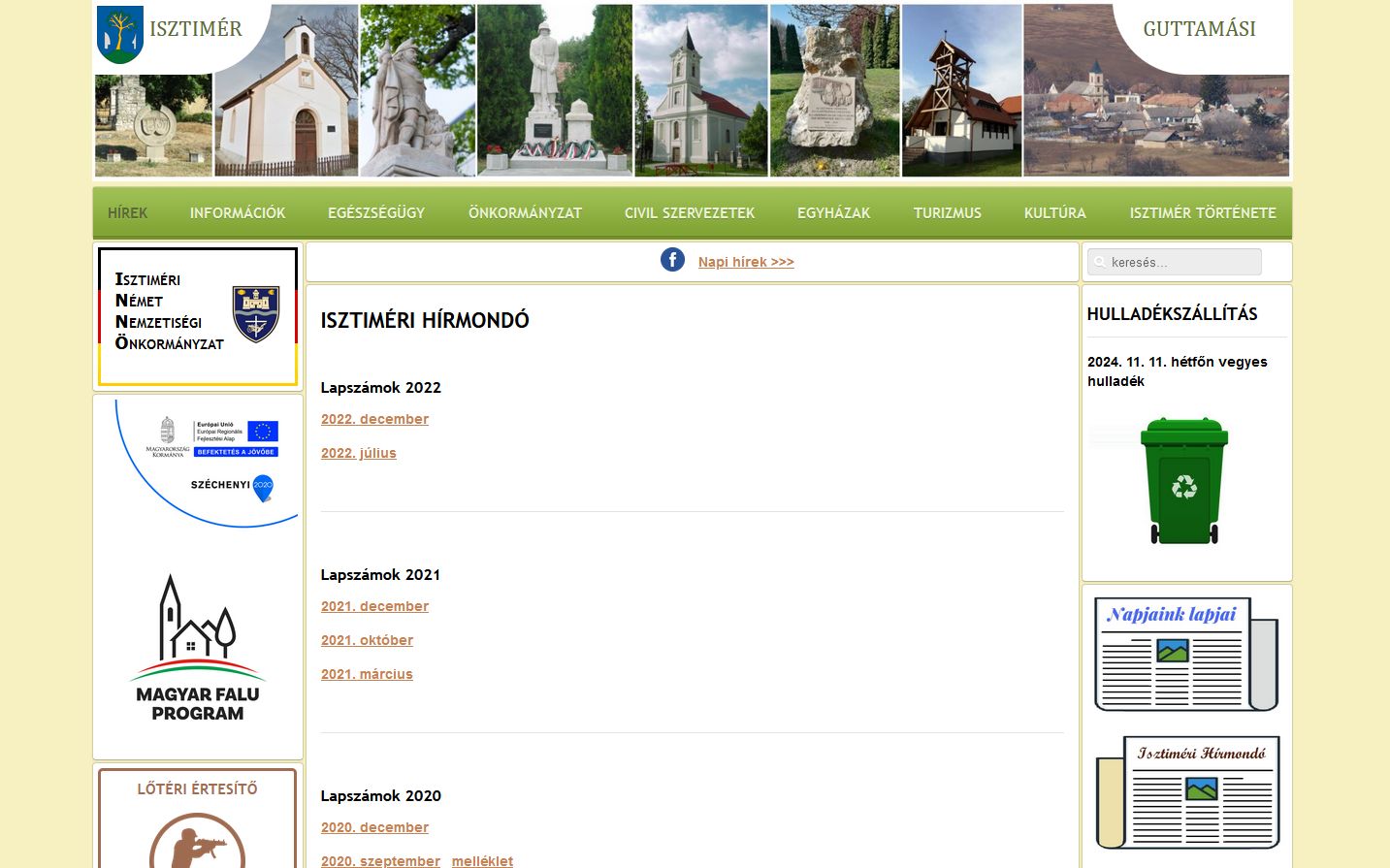 Isztim�ri h�rmond� 2024.11.11.