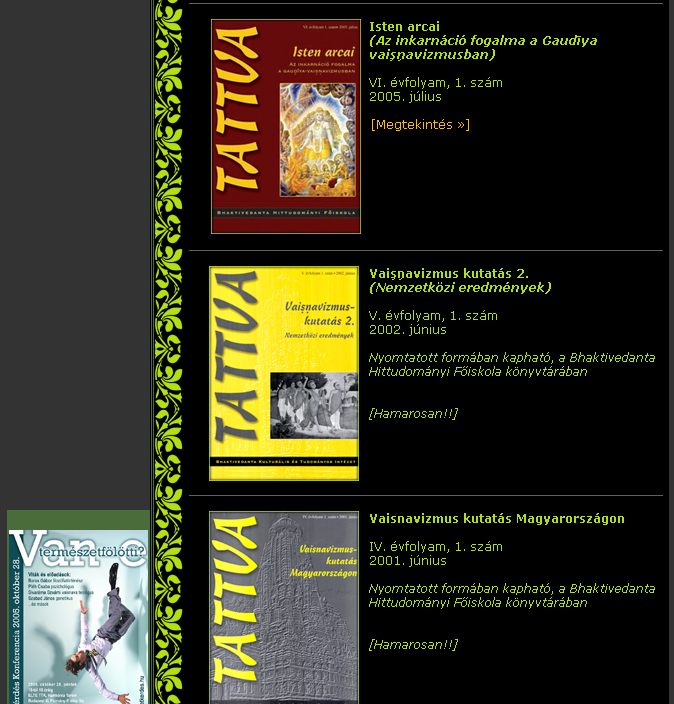 Tattva, 2005-08-15