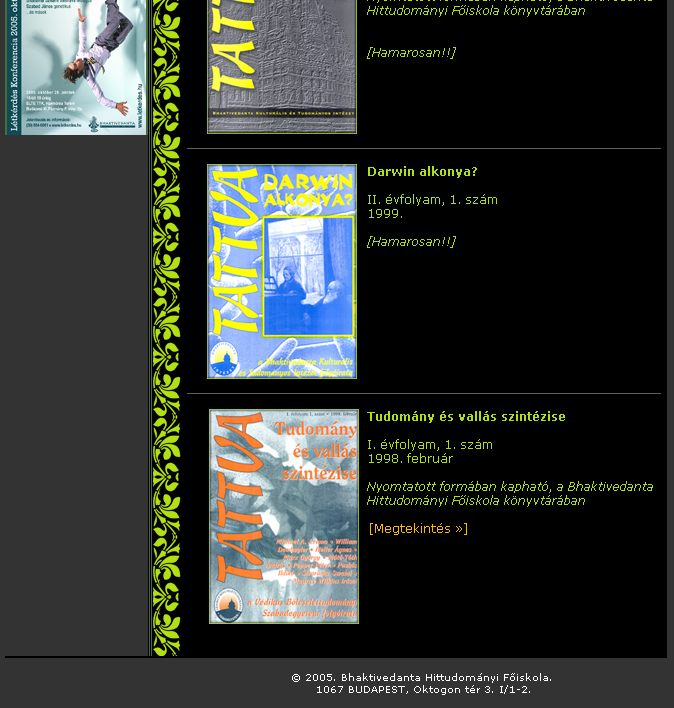 Tattva, 2005-08-15