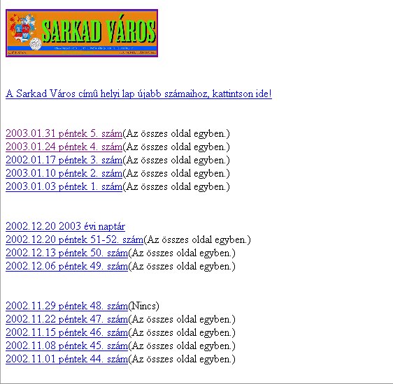 Sarkad V�ros 2005.08.26.