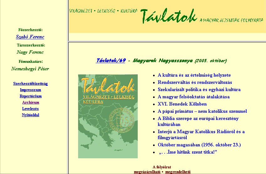 T�vlatok 2005.11.21.
