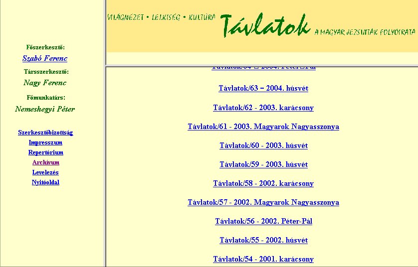 T�vlatok 2005.11.21.