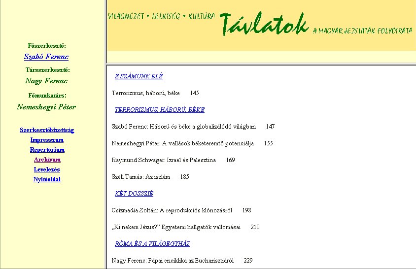 T�vlatok 2005.11.21.