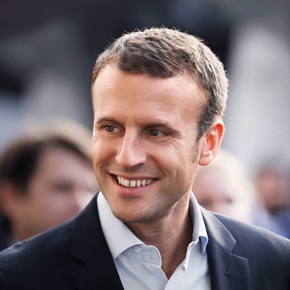Emmanuel Macron. Fotó: Facebook