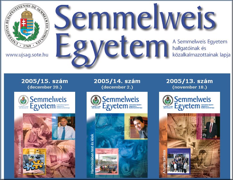 Semmelweis Egyetem 2006.03.25.