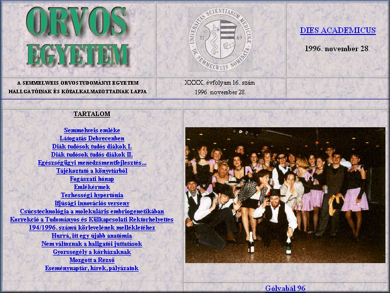 Semmelweis Egyetem 2006.03.25.