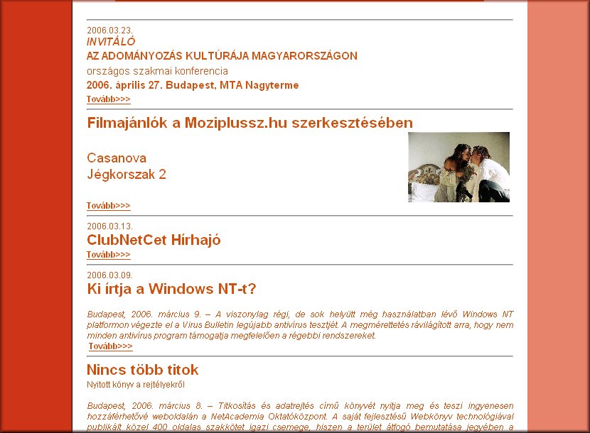 Magyar InternetFigyel� 2006.03.27.