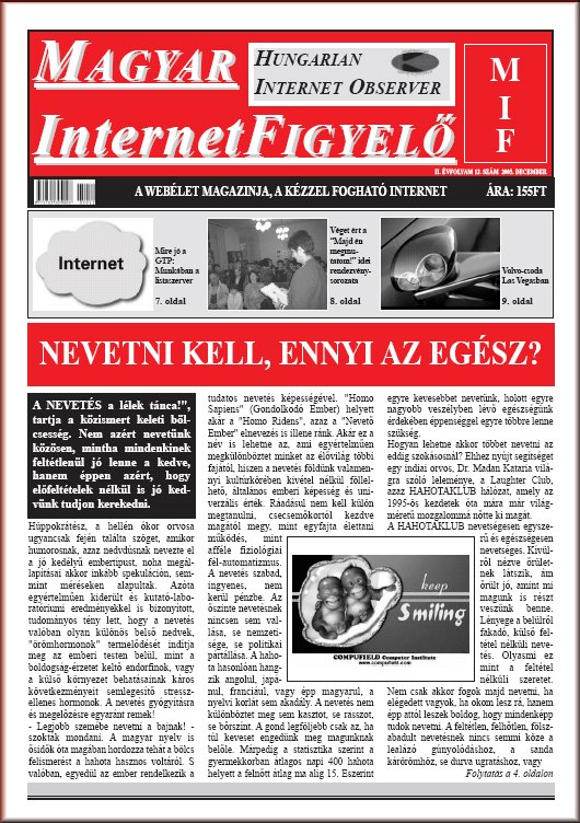 Magyar InternetFigyel� 2006.03.27.