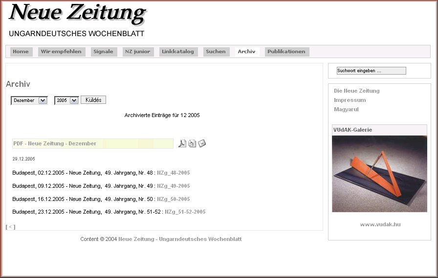 Neue Zeitung 2006.03.30.