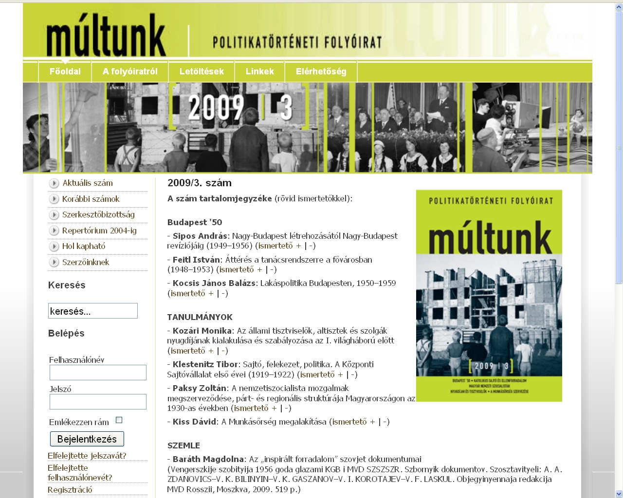 M�ltunk 2009.11.30.