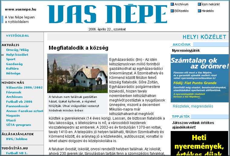 Vas N�pe 2006.04.22.