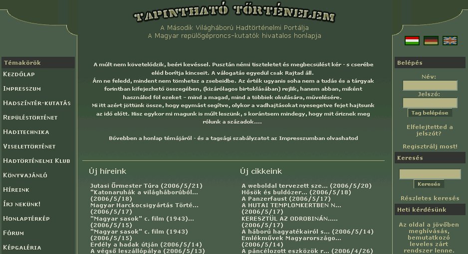 Tapinthat� T�rt�nelem 2006.05.21.