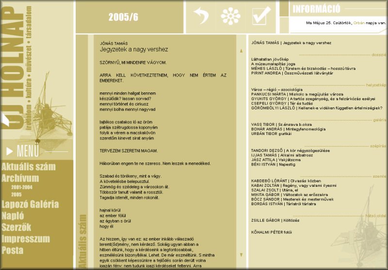 �j Holnap 2006.05.25.